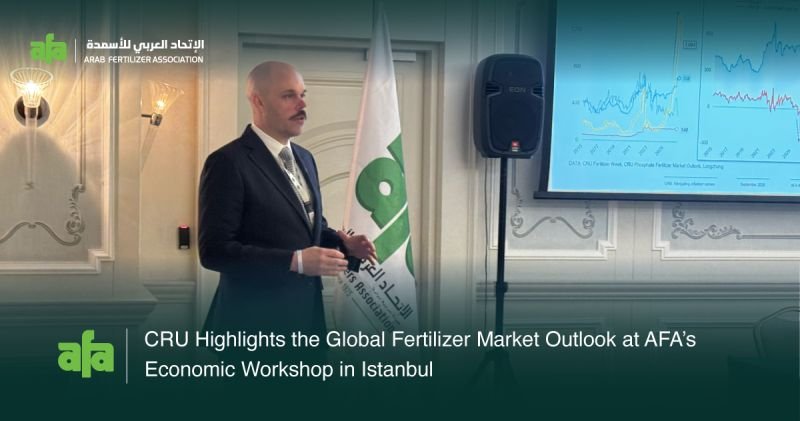 CRU Highlights the Global Fertilizer Market Outlook at AFA’s Economic Workshop in Istanbul